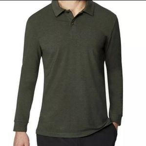 32 Degrees polo long-sleeve green